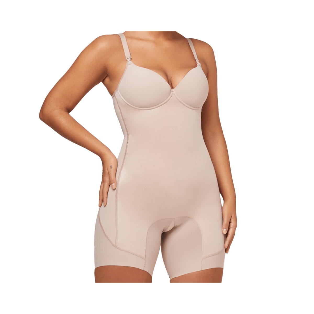 Modelador Liebe Com Bojo Bermuda 406604 Chocolate Modelador Liebe Com Bojo Bermuda 406604 Chocolate