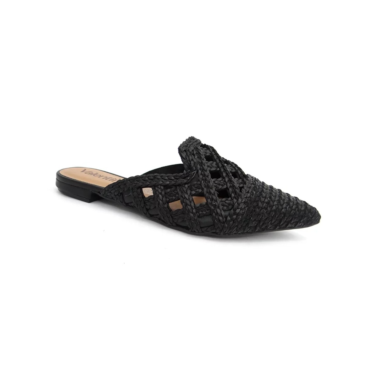 Mule Valentina Feminino 373108 Preto Mule Valentina Feminino 373108 Preto