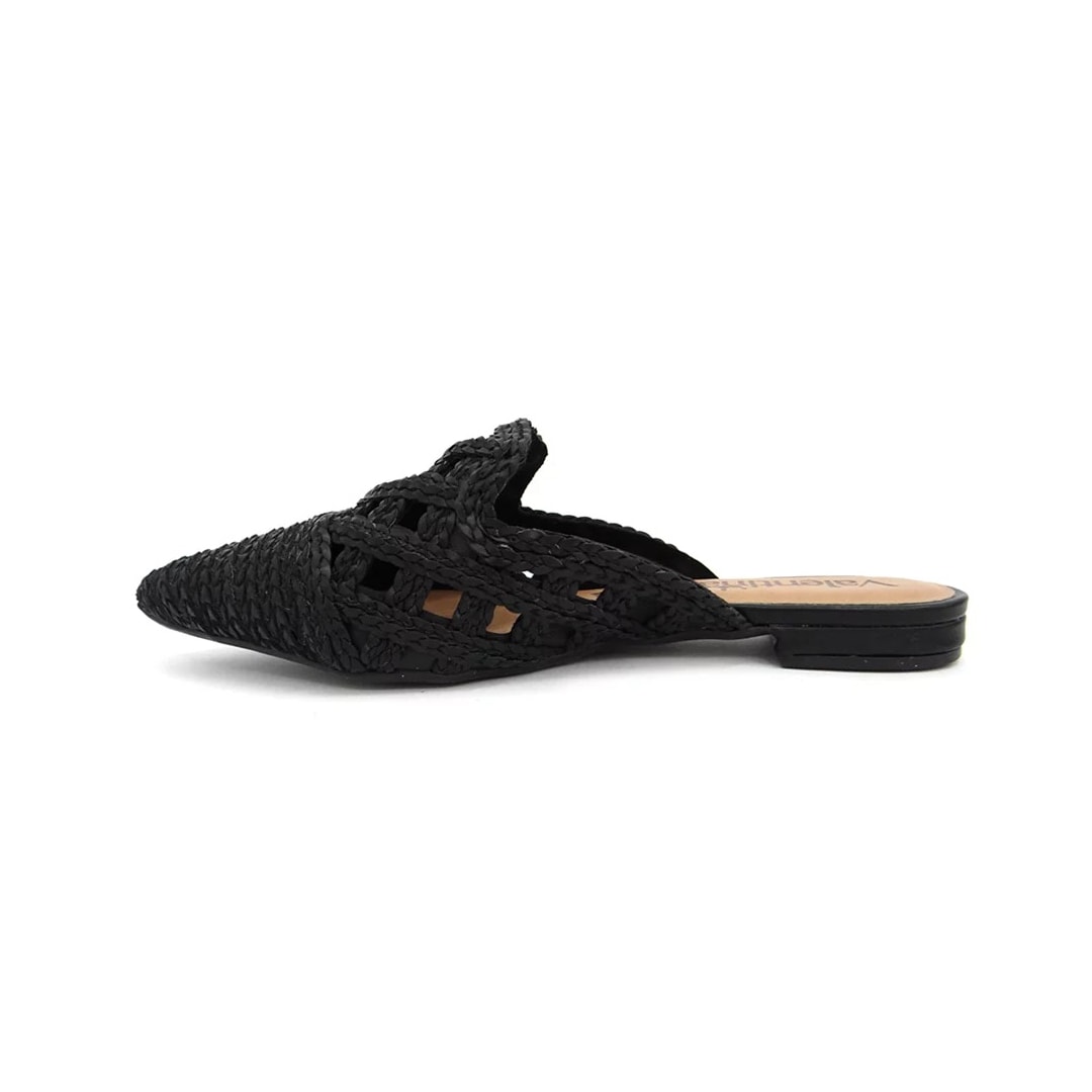 Mule Valentina Feminino 373108 Preto