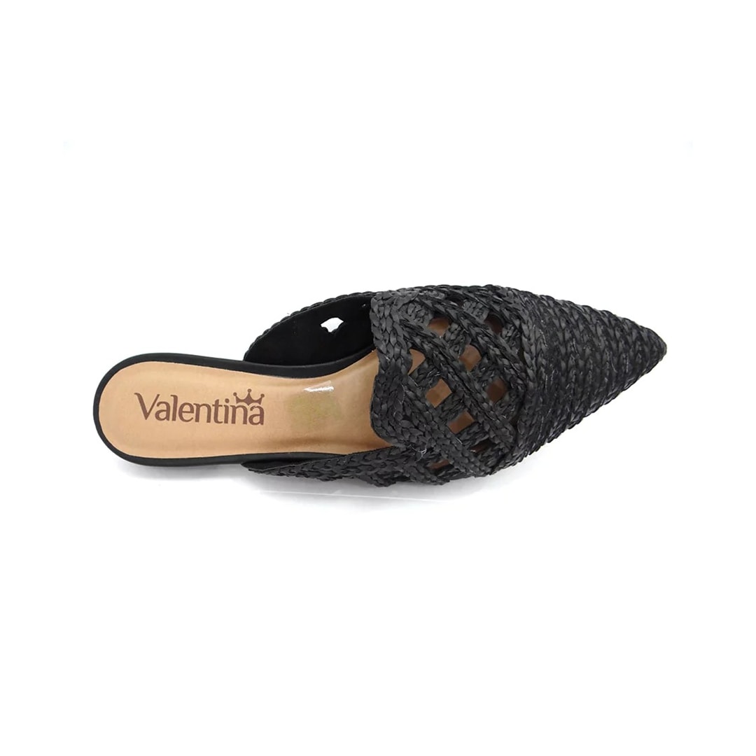 Mule Valentina Feminino 373108 Preto Mule Valentina Feminino 373108 Preto
