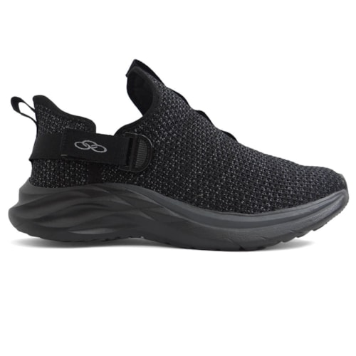 Detalhe - Olympikus Tênis Kids Menino Maneiro Kids / 942 Preto