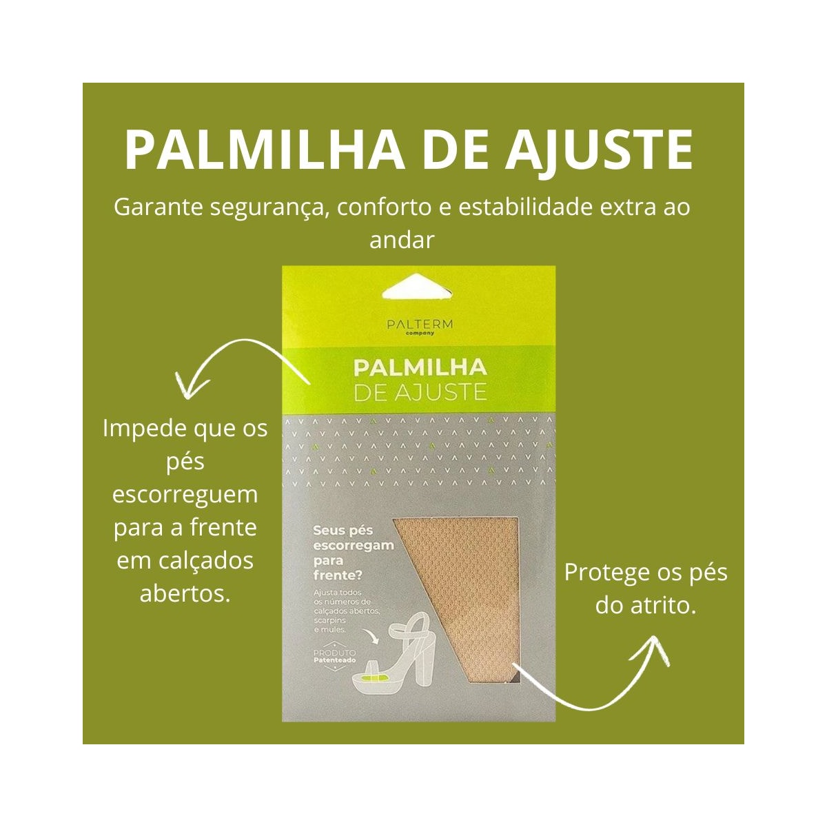 Palmilha Palterm De Ajuste 313 Unica