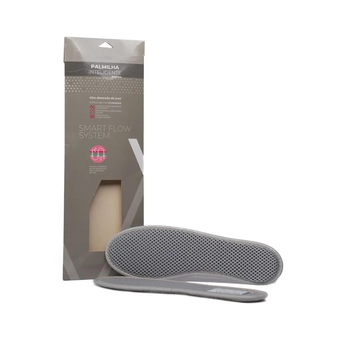 Palmilha Palterm Inteligente Feminina 360 Cinza Palmilha Palterm Inteligente Feminina 360 Cinza