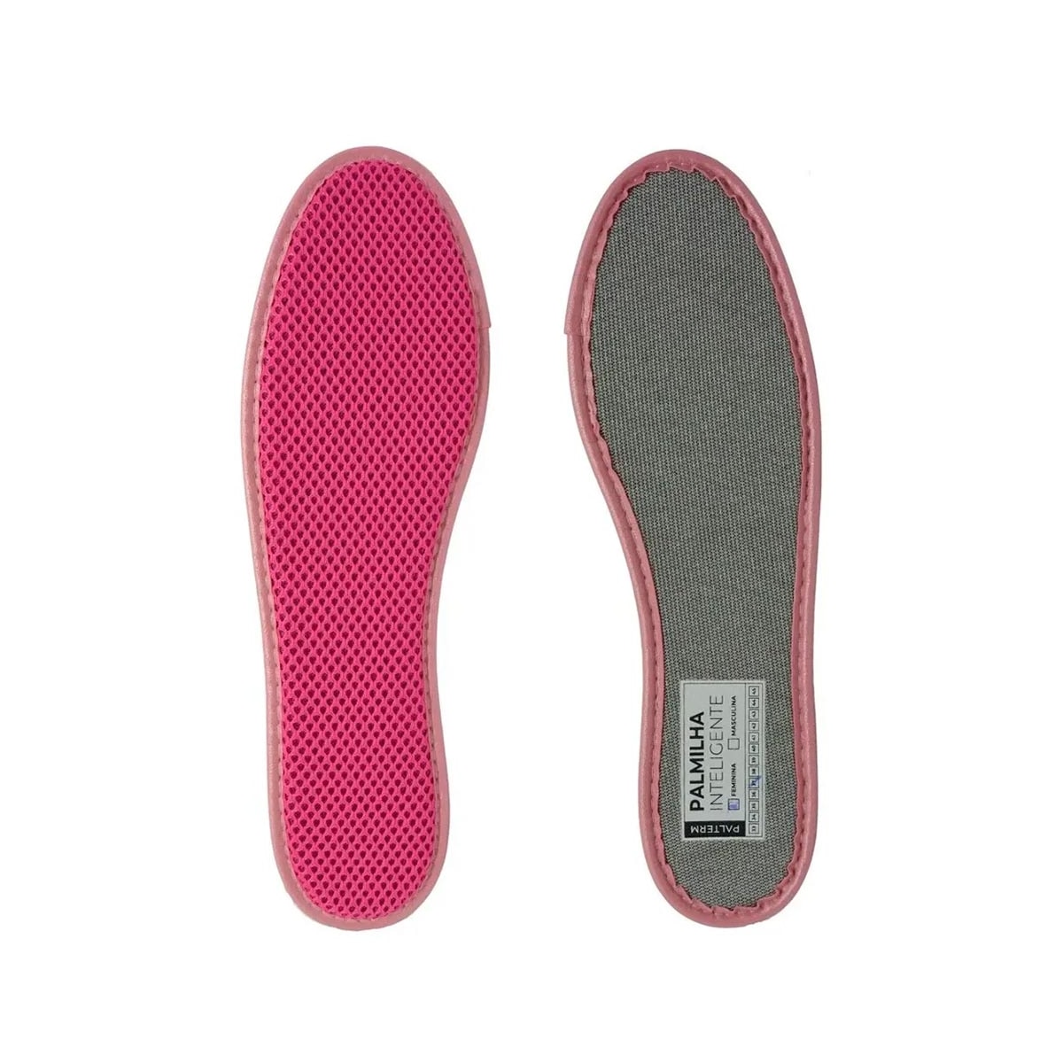 Palmilha Palterm Inteligente Feminina 360 Rosa Palmilha Palterm Inteligente Feminina 360 Rosa