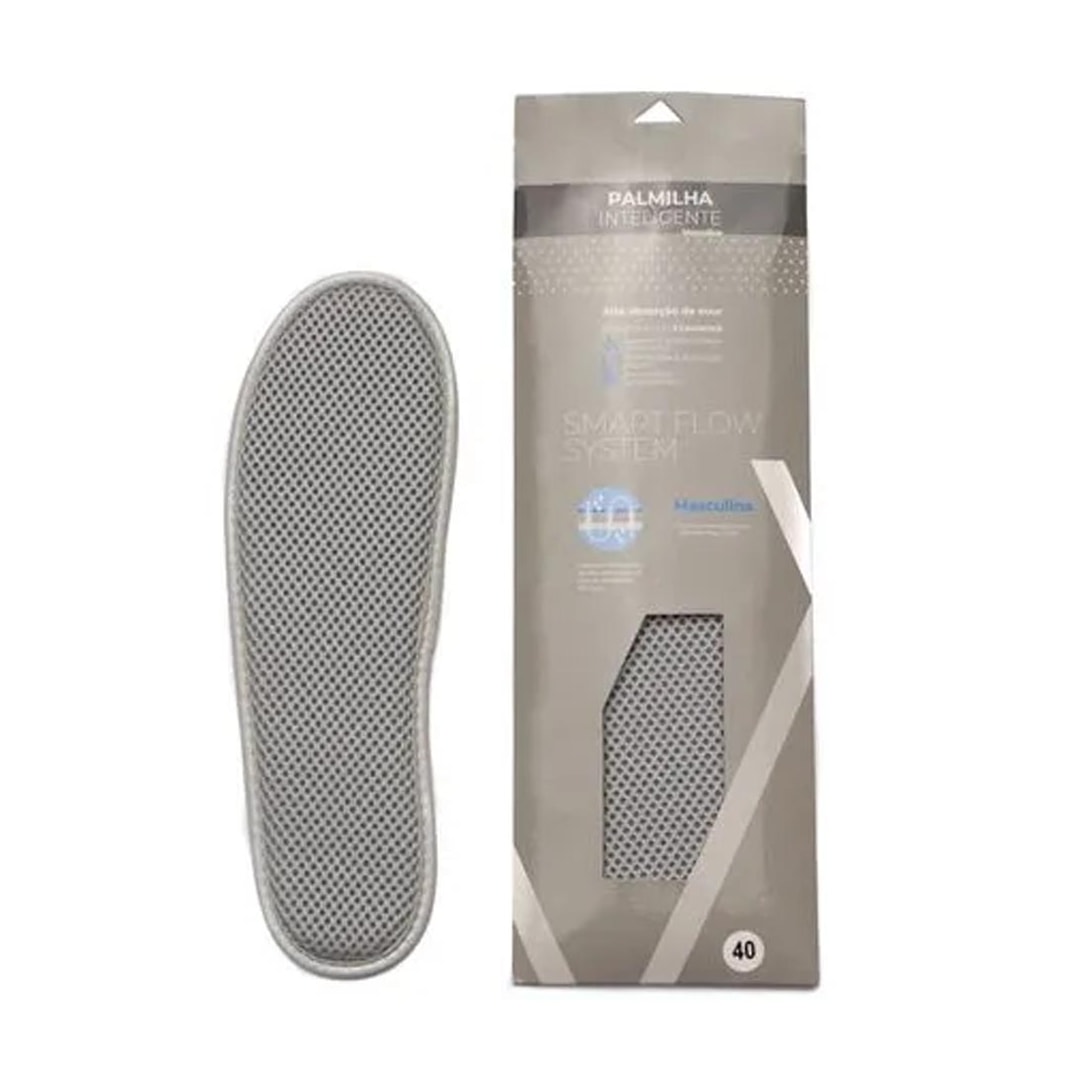 Palmilha Palterm Inteligente Masculina 360 Cinza