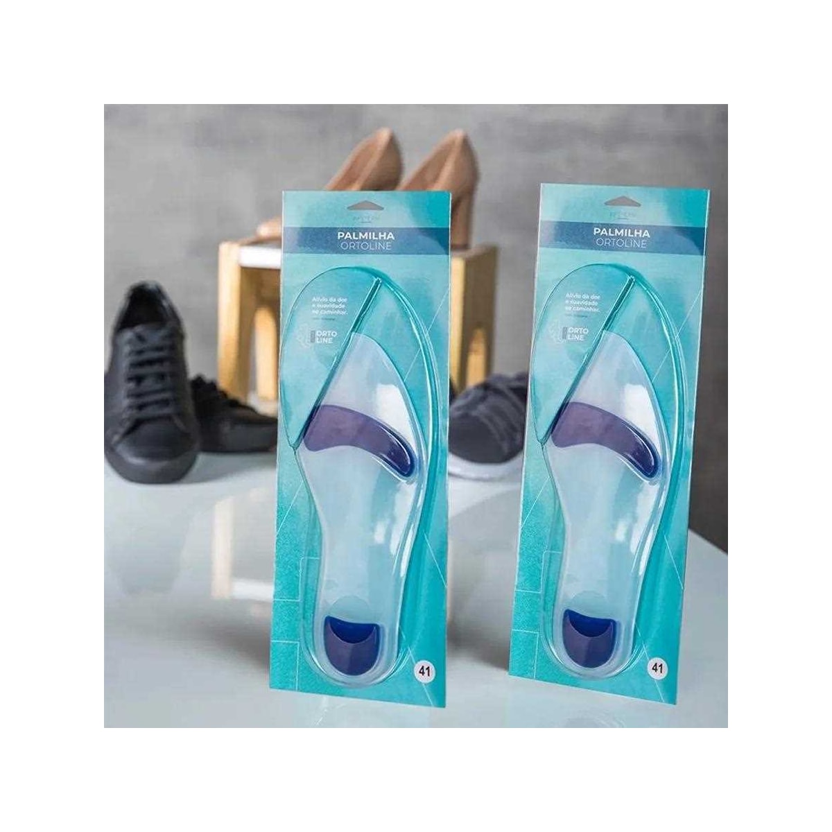 Palmilha Palterm Ortoline Gel 7502 Incolor Palmilha Palterm Ortoline Gel 7502 Incolor