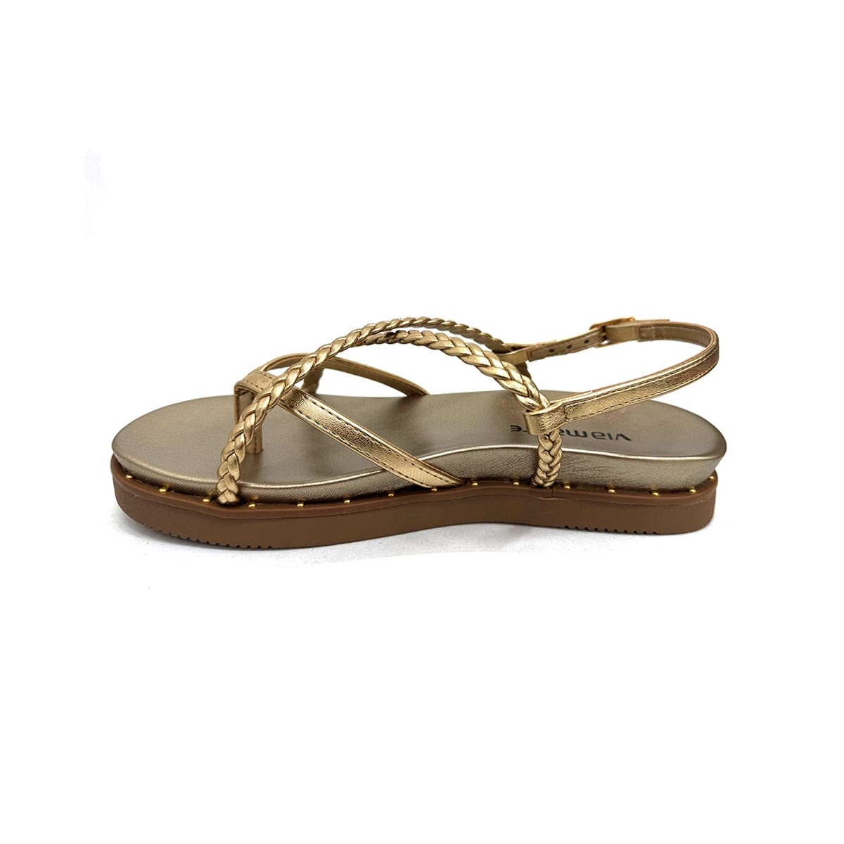 Papete Via Marte Flatform 169-003-01 Gold Papete Via Marte Flatform 169-003-01 Gold