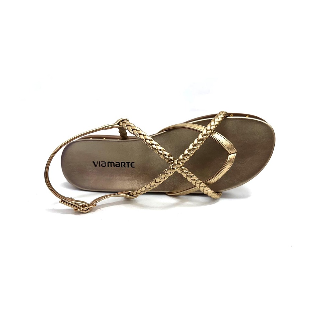 Papete Via Marte Flatform 169-003-01 Gold Papete Via Marte Flatform 169-003-01 Gold