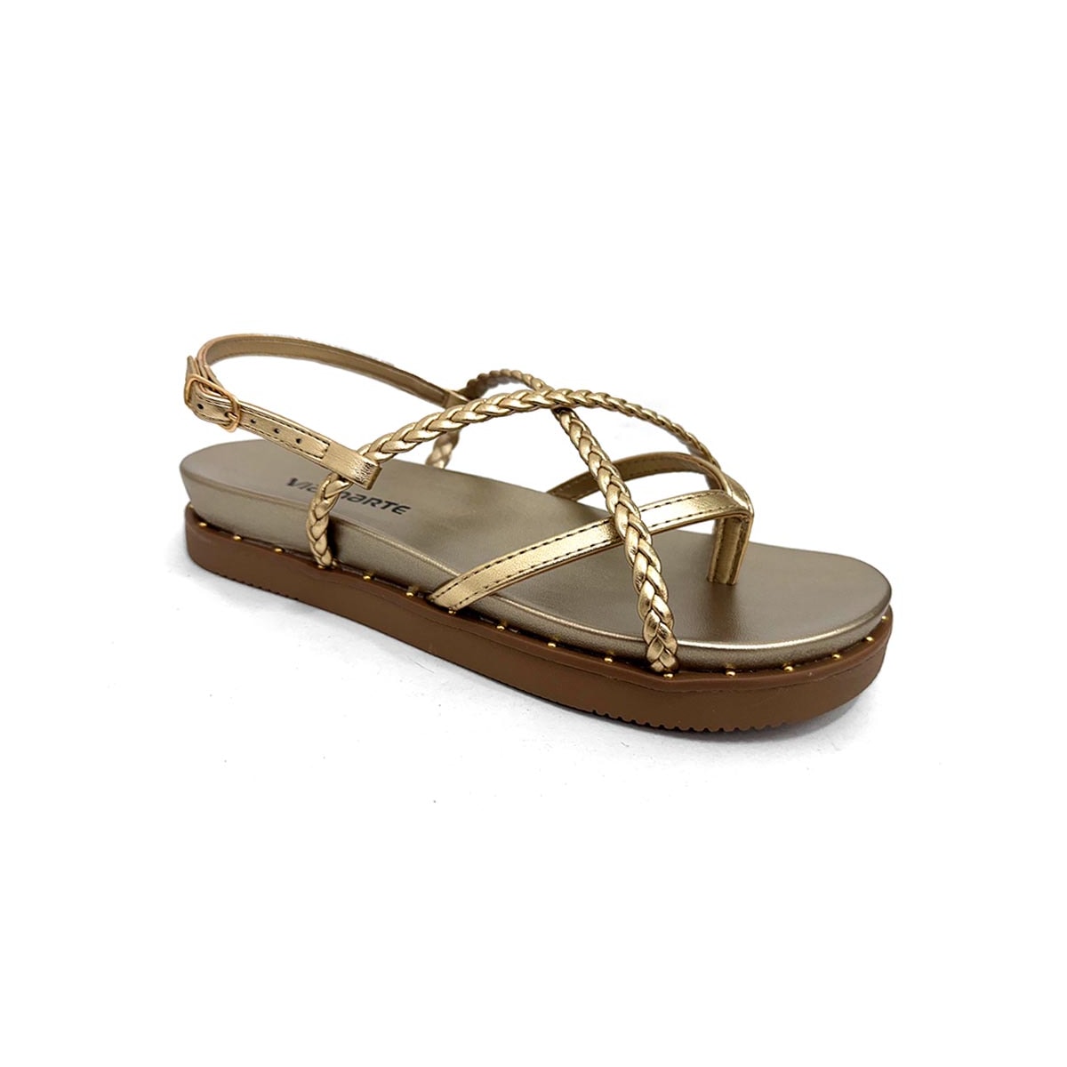 Papete Via Marte Flatform 169-003-01 Gold Papete Via Marte Flatform 169-003-01 Gold