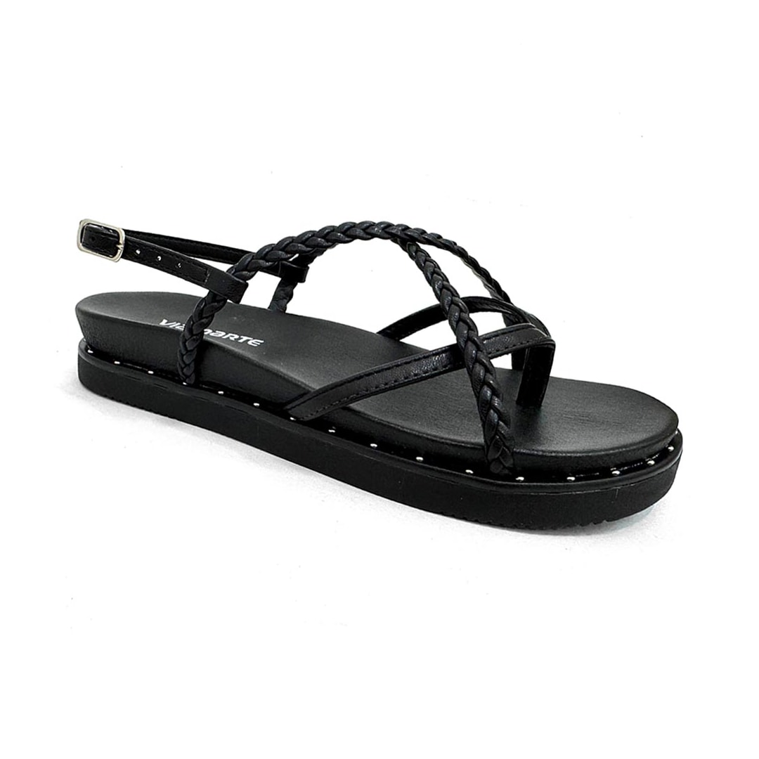 Papete Via Marte Flatform 169-003-01 Preto Papete Via Marte Flatform 169-003-01 Preto