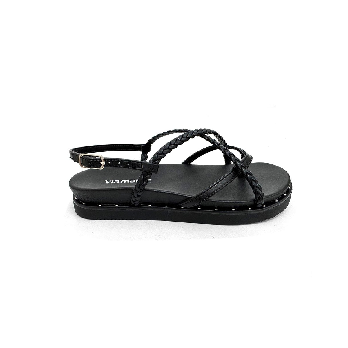 Papete Via Marte Flatform 169-003-01 Preto Papete Via Marte Flatform 169-003-01 Preto