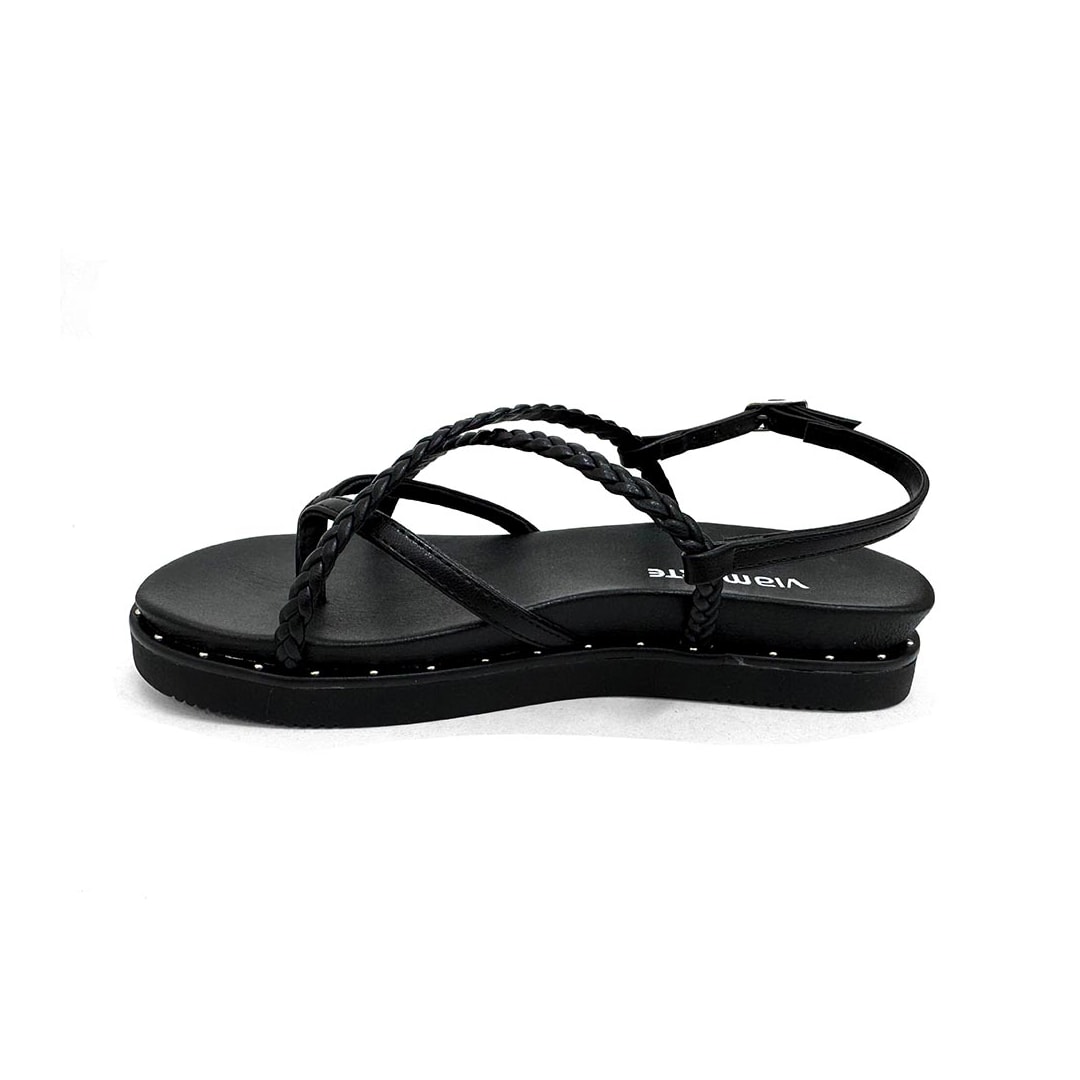 Papete Via Marte Flatform 169-003-01 Preto