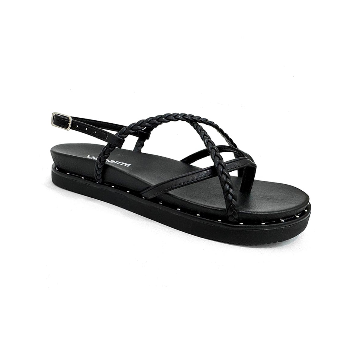 Papete Via Marte Flatform 169-003-01 Preto Papete Via Marte Flatform 169-003-01 Preto