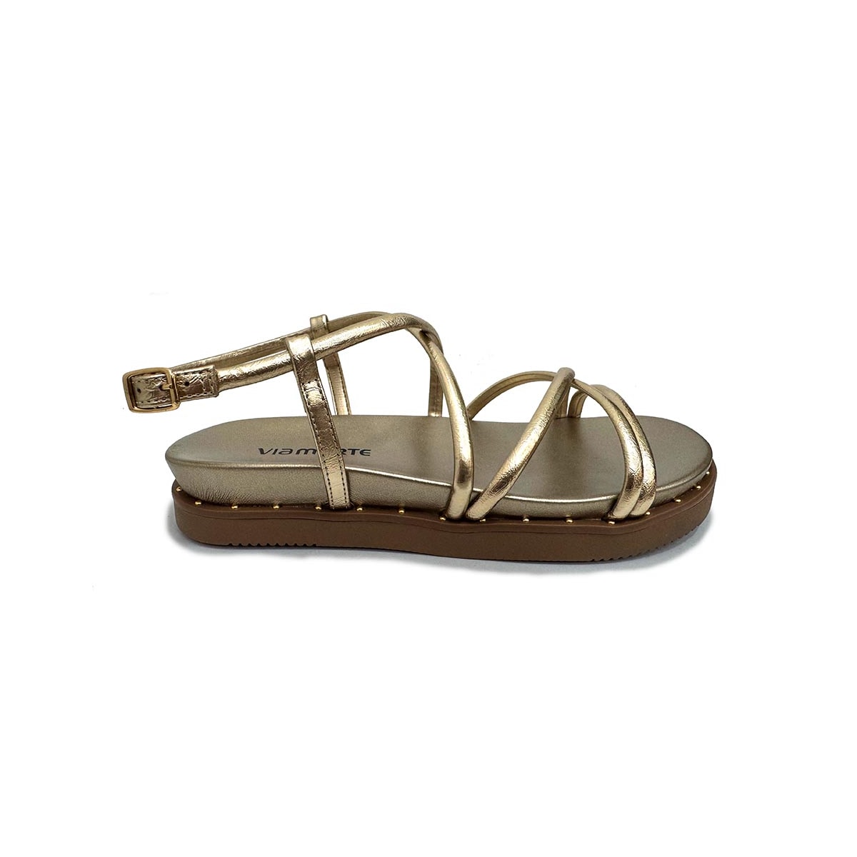 Papete Via Marte Flatform 169-004-01 Dourado Papete Via Marte Flatform 169-004-01 Dourado