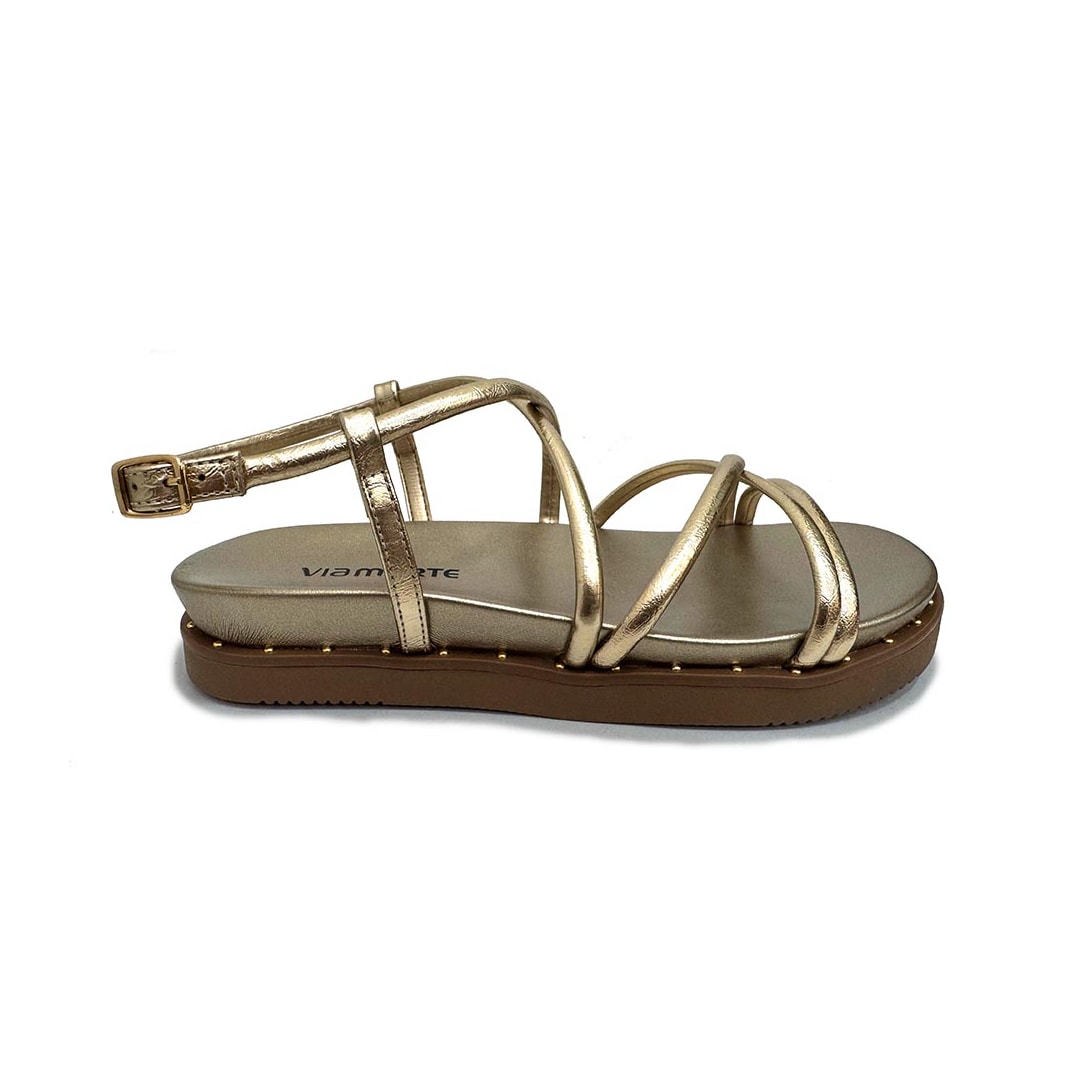Papete Via Marte Flatform 169-004-01 Dourado