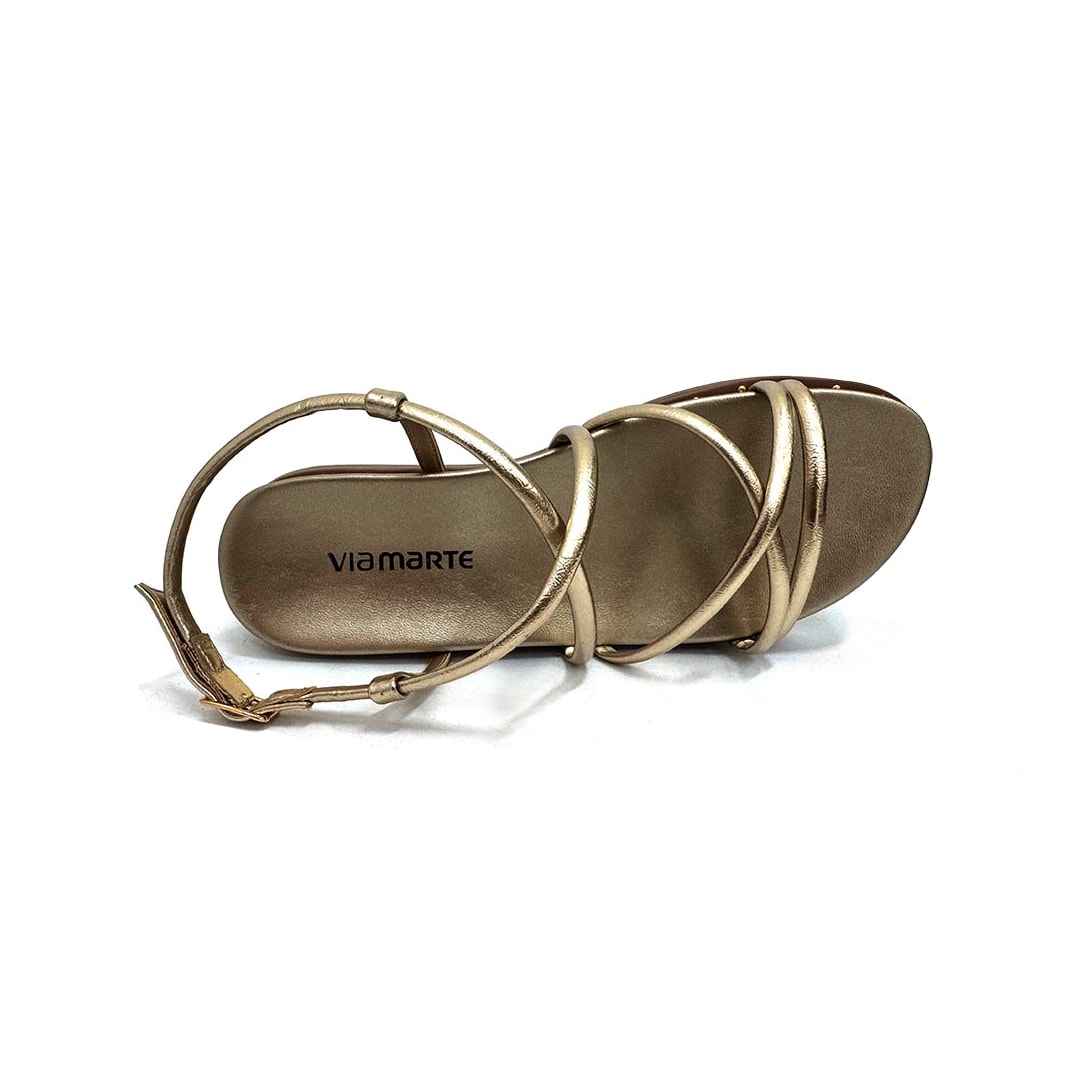 Papete Via Marte Flatform 169-004-01 Dourado