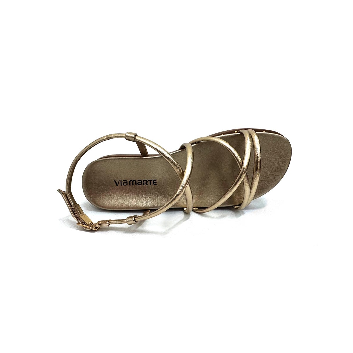 Papete Via Marte Flatform 169-004-01 Dourado