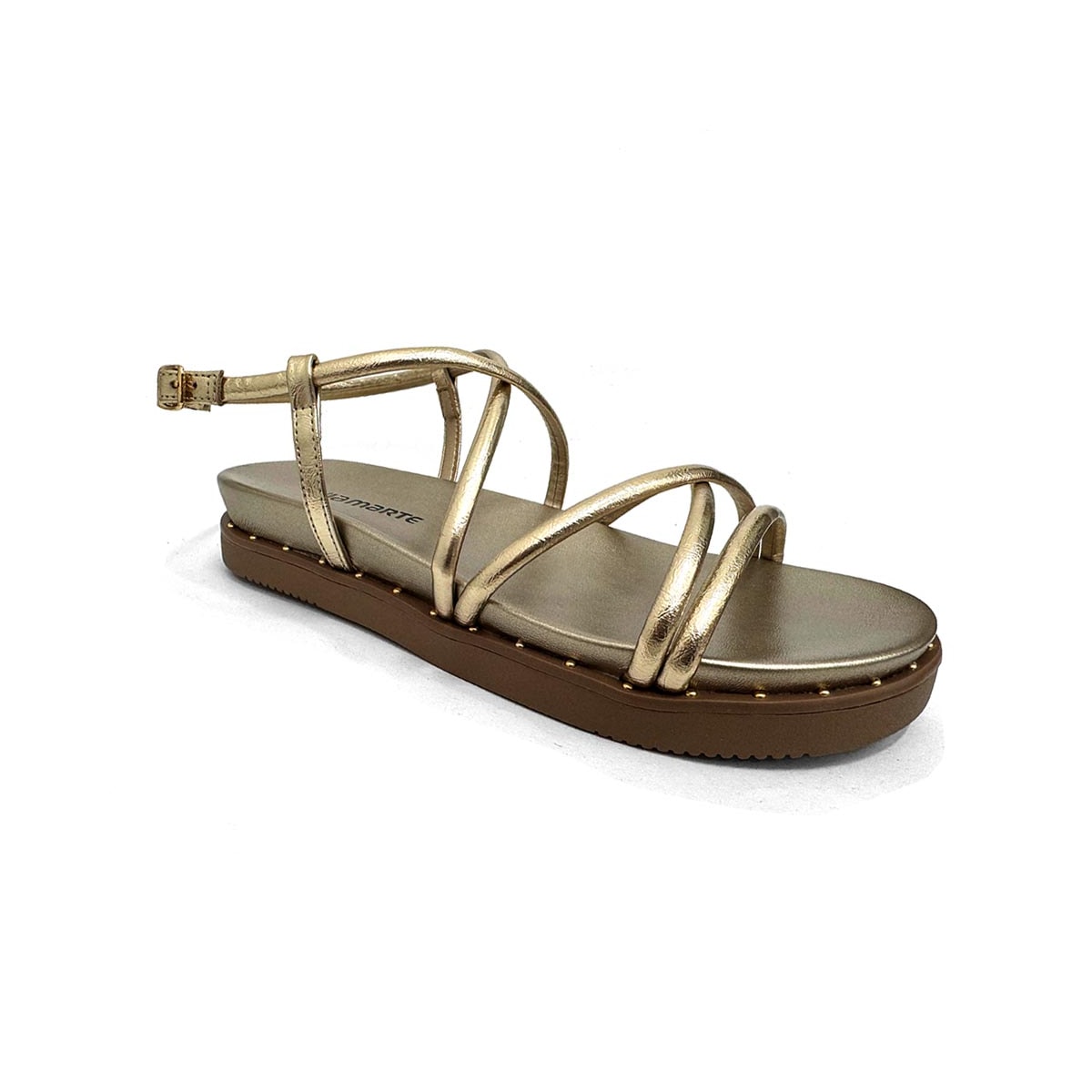 Papete Via Marte Flatform 169-004-01 Dourado Papete Via Marte Flatform 169-004-01 Dourado