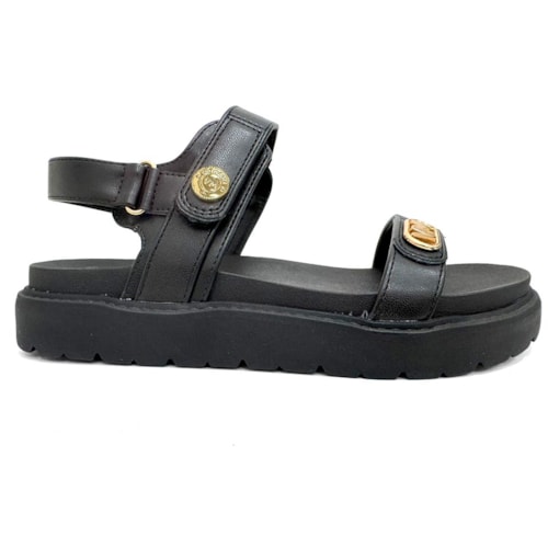 Detalhe - Papete Via Marte Flatform 176-009-01 Preto