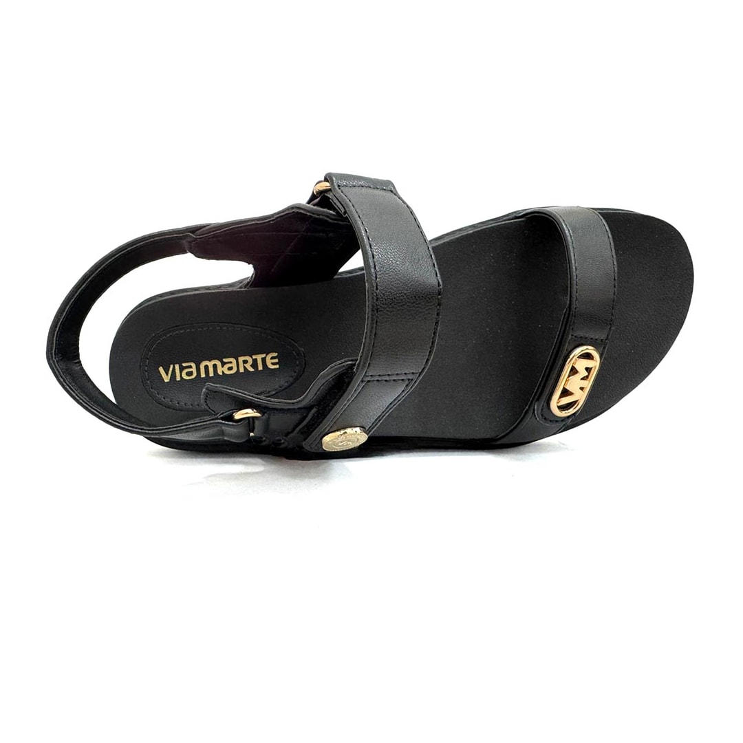 Papete Via Marte Flatform 176-009-01 Preto