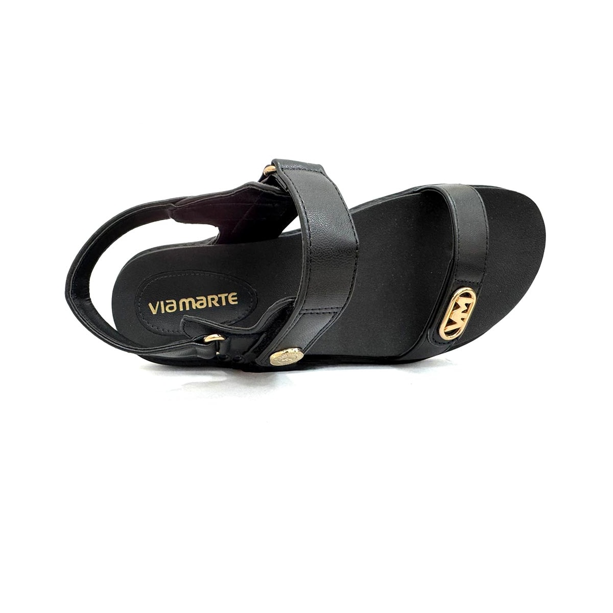Papete Via Marte Flatform 176-009-01 Preto