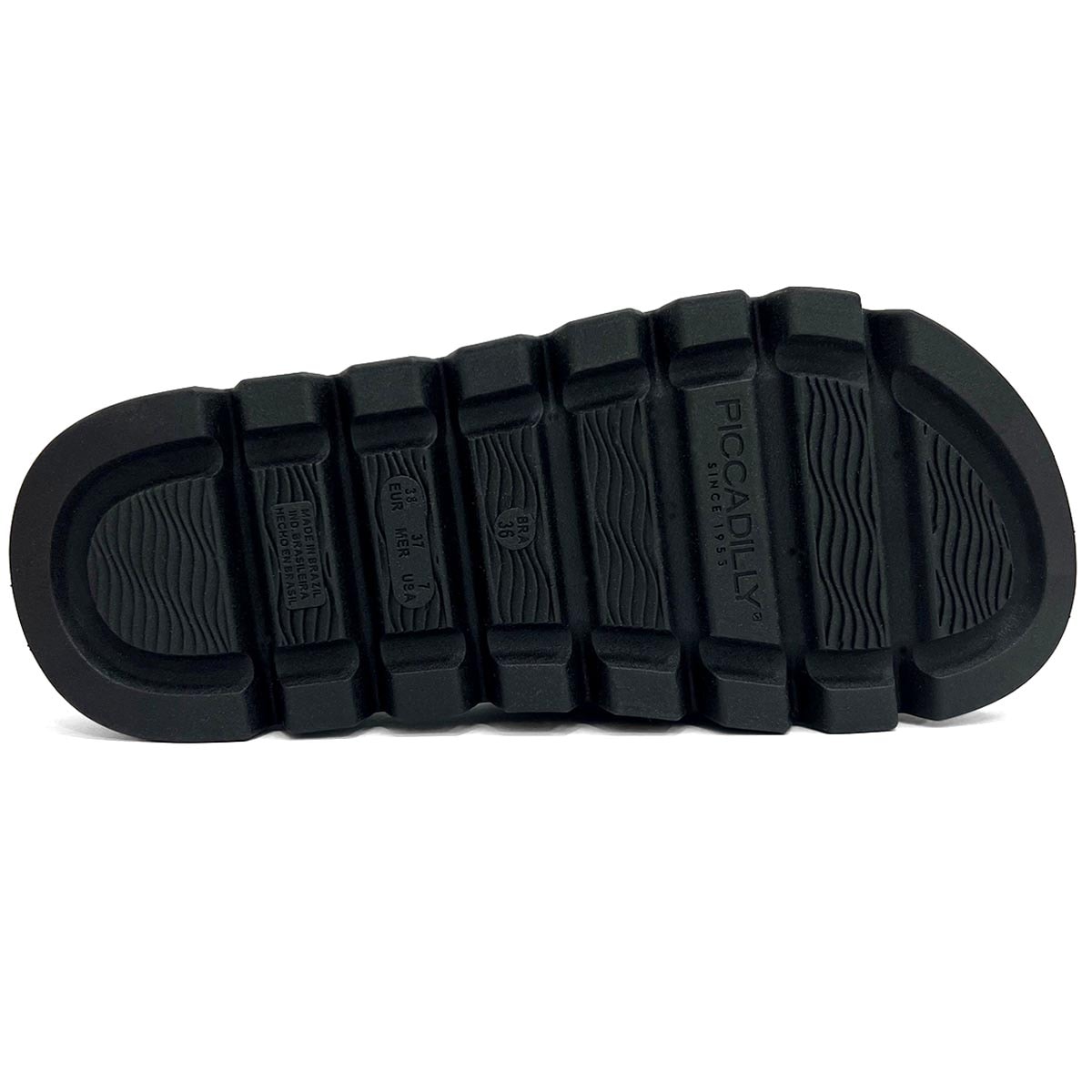 Piccadilly Tamanco Conforto Flatform 586003 Pewter