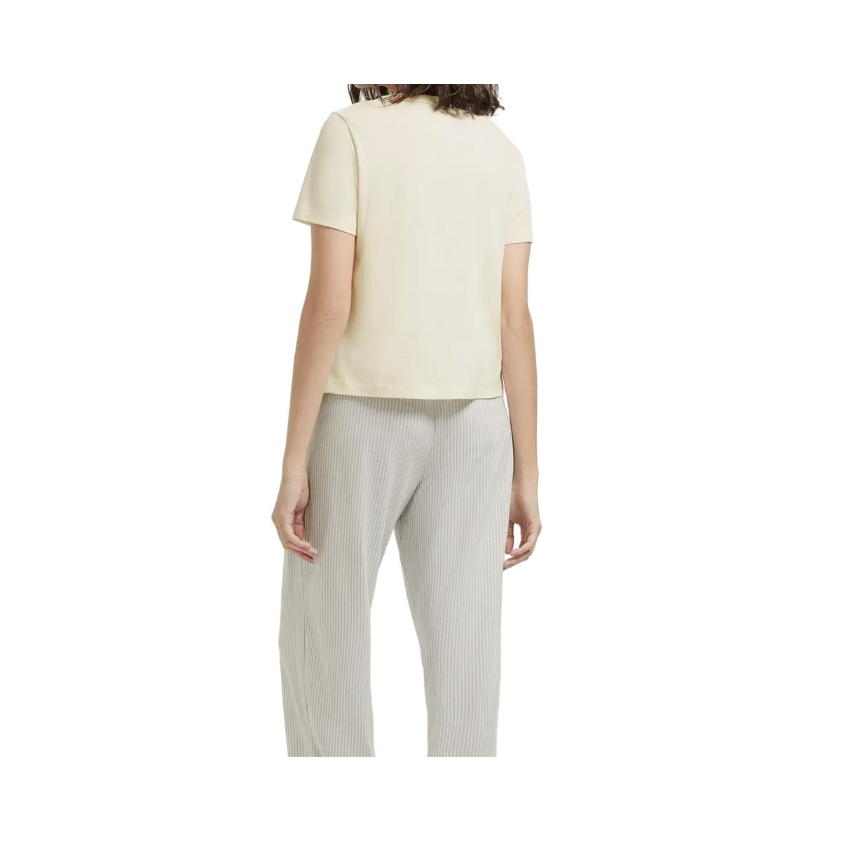 Pijama Hering Feminino Verão Com Calça 7C8d Manteiga