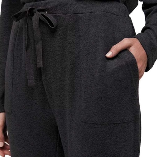 Detalhe - Pijama Hering Manga Longa Kgb7 Mescla Chumbo