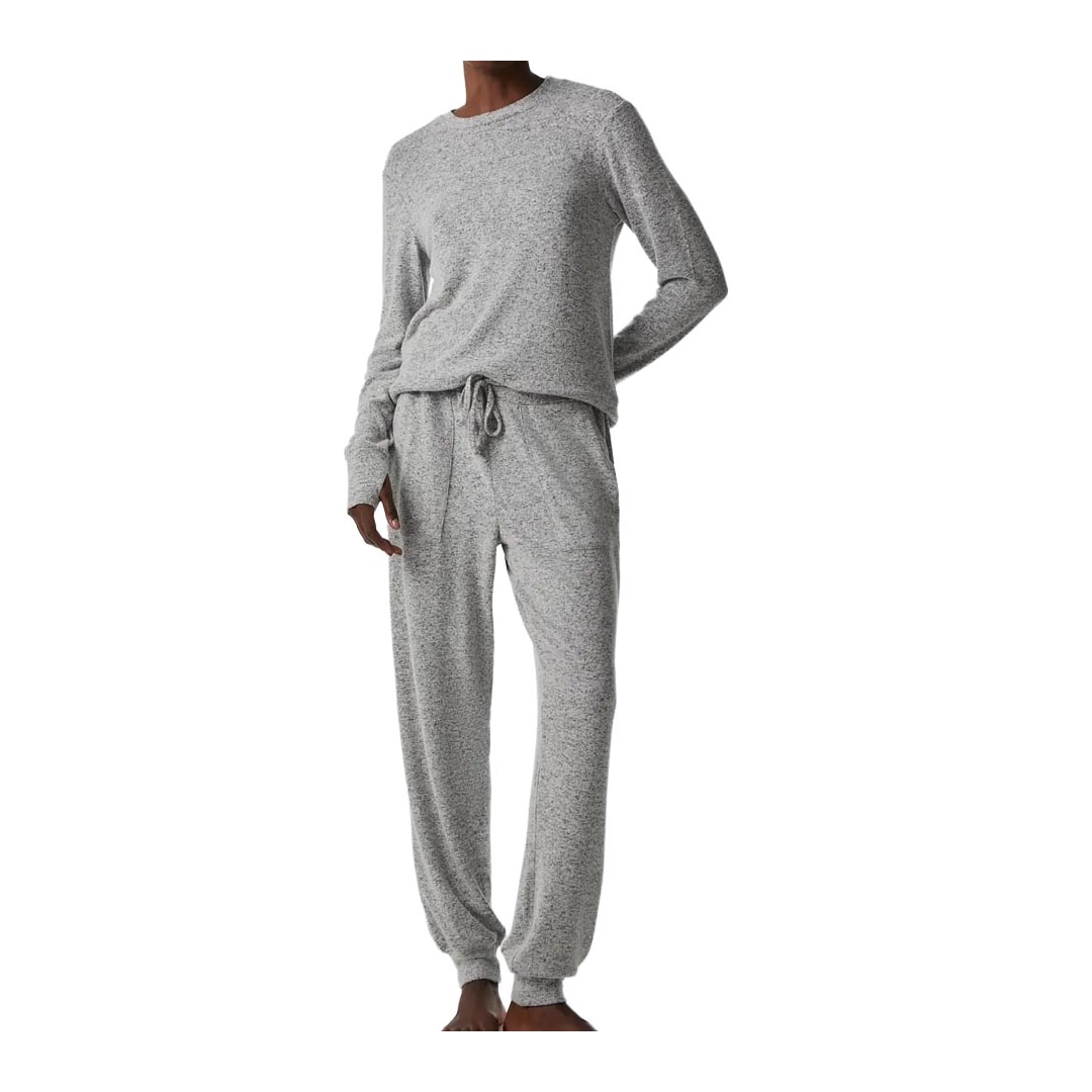 Pijama Hering Manga Longa Kgg3 Mescla Claro