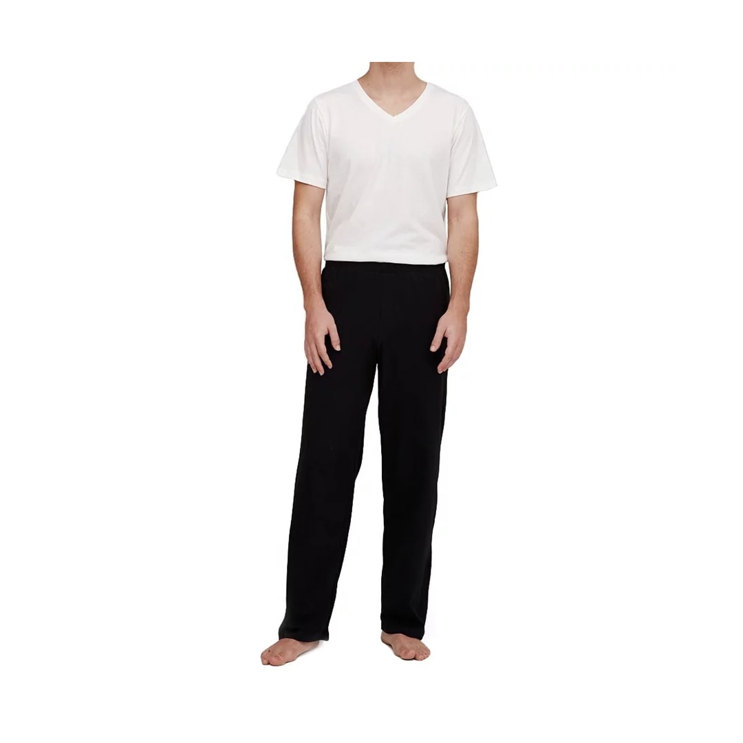 Pijama Hering Masculino Manga Curta 7b2x Creme/Preto Pijama Hering Masculino Manga Curta 7b2x Creme/Preto