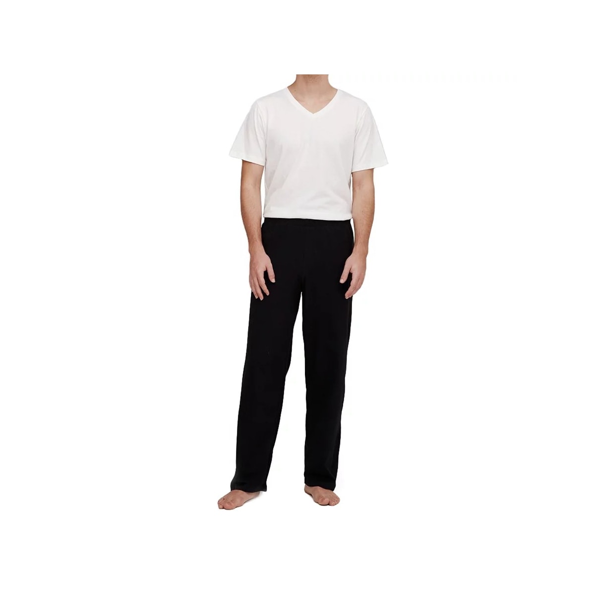 Pijama Hering Masculino Manga Curta 7b2x Creme/Preto Pijama Hering Masculino Manga Curta 7b2x Creme/Preto