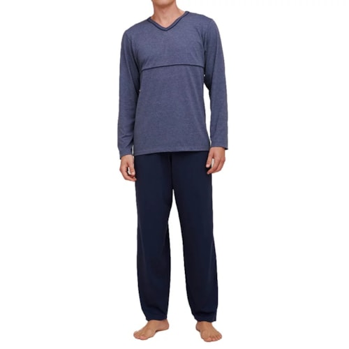 Pijama Hering Masculino Manga Longa 7604