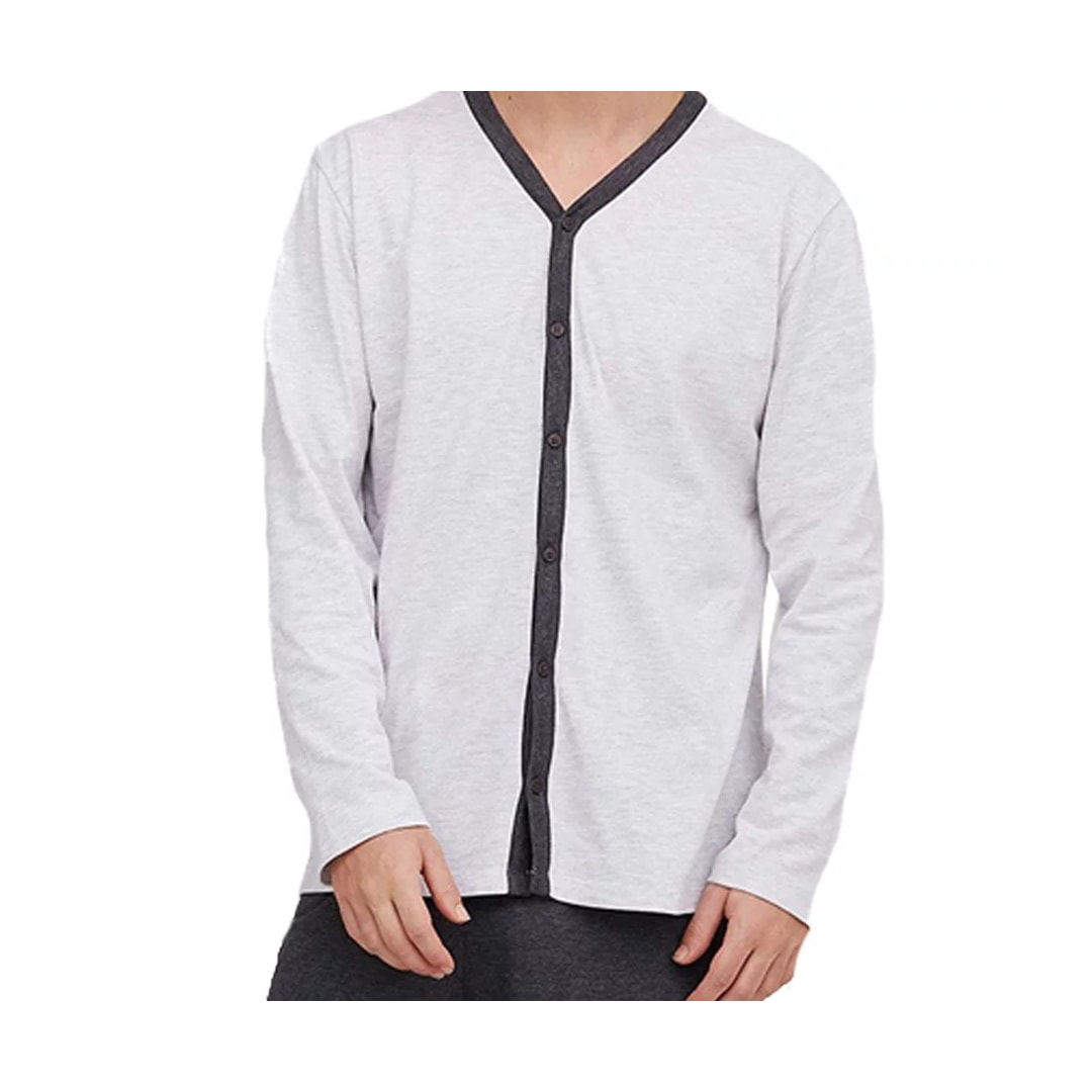 Pijama Hering Masculino Manga Longa 7bwq Cinza Mescla Pijama Hering Masculino Manga Longa 7bwq Cinza Mescla