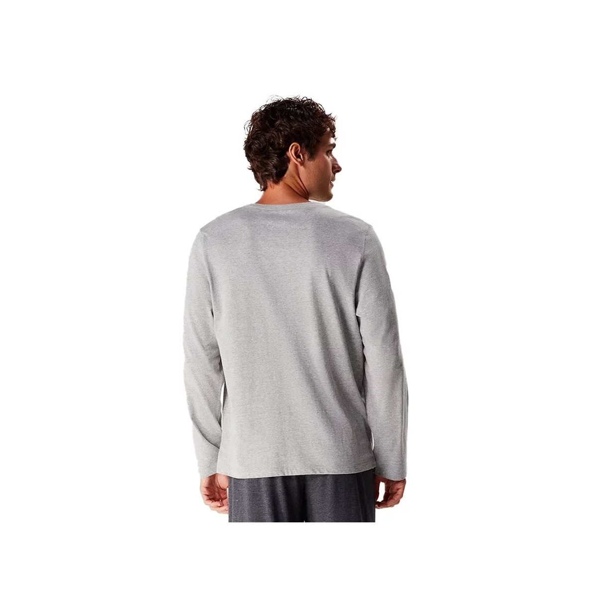 Pijama Hering Masculino Manga Longa 7Bxh Mescla/Chumbo Ihen