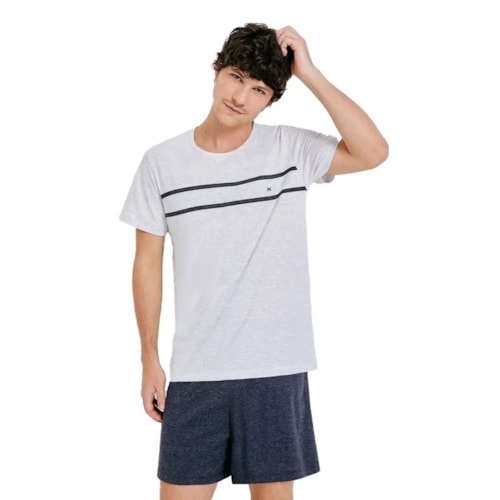 Pijama Hering Masculino Meia Manga 7Bdq 