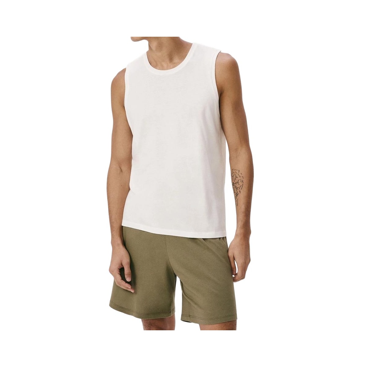 Pijama Hering Masculino Verão Sem Manga 7Ata Branco Off Pijama Hering Masculino Verão Sem Manga 7Ata Branco Off