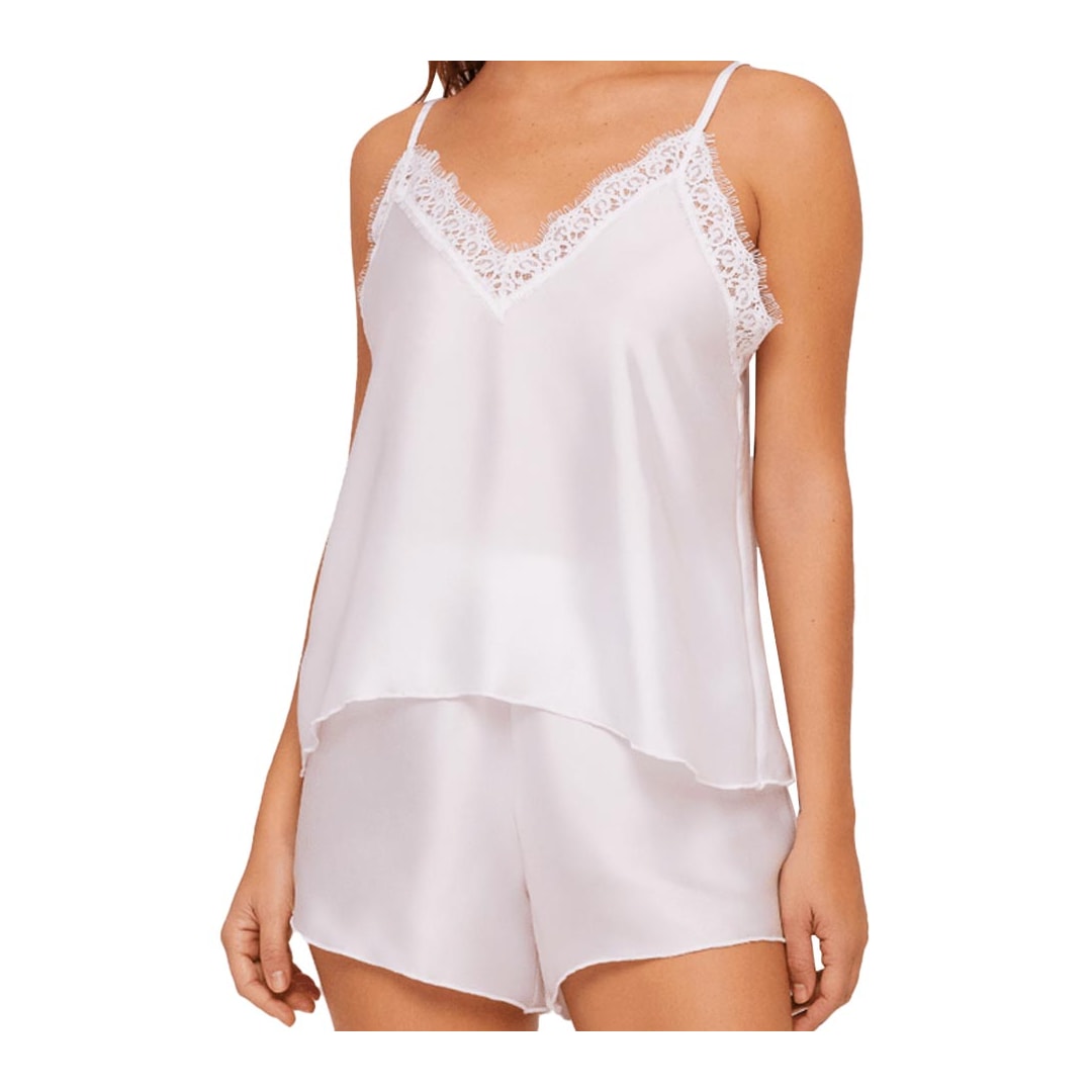 Pijama Liebe Verão Sem Manga 136217 Branco Pijama Liebe Verão Sem Manga 136217 Branco