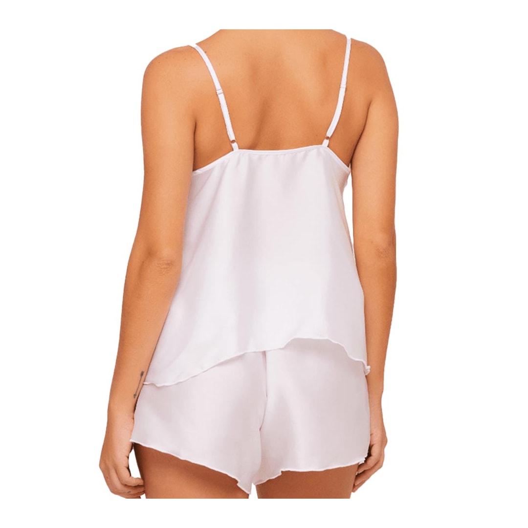 Pijama Liebe Verão Sem Manga 136217 Branco Pijama Liebe Verão Sem Manga 136217 Branco