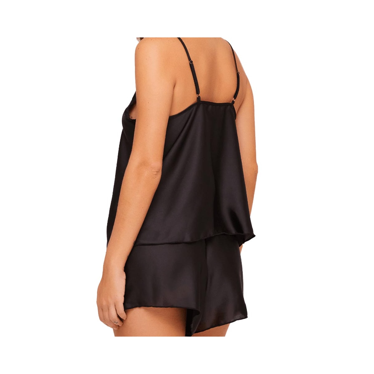 Pijama Liebe Verão Sem Manga 136217 Preto Pijama Liebe Verão Sem Manga 136217 Preto