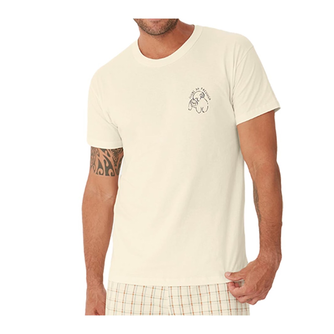 Pijama Malwee De Verão Masculino 130725 Bege Claro Pijama Malwee De Verão Masculino 130725 Bege Claro