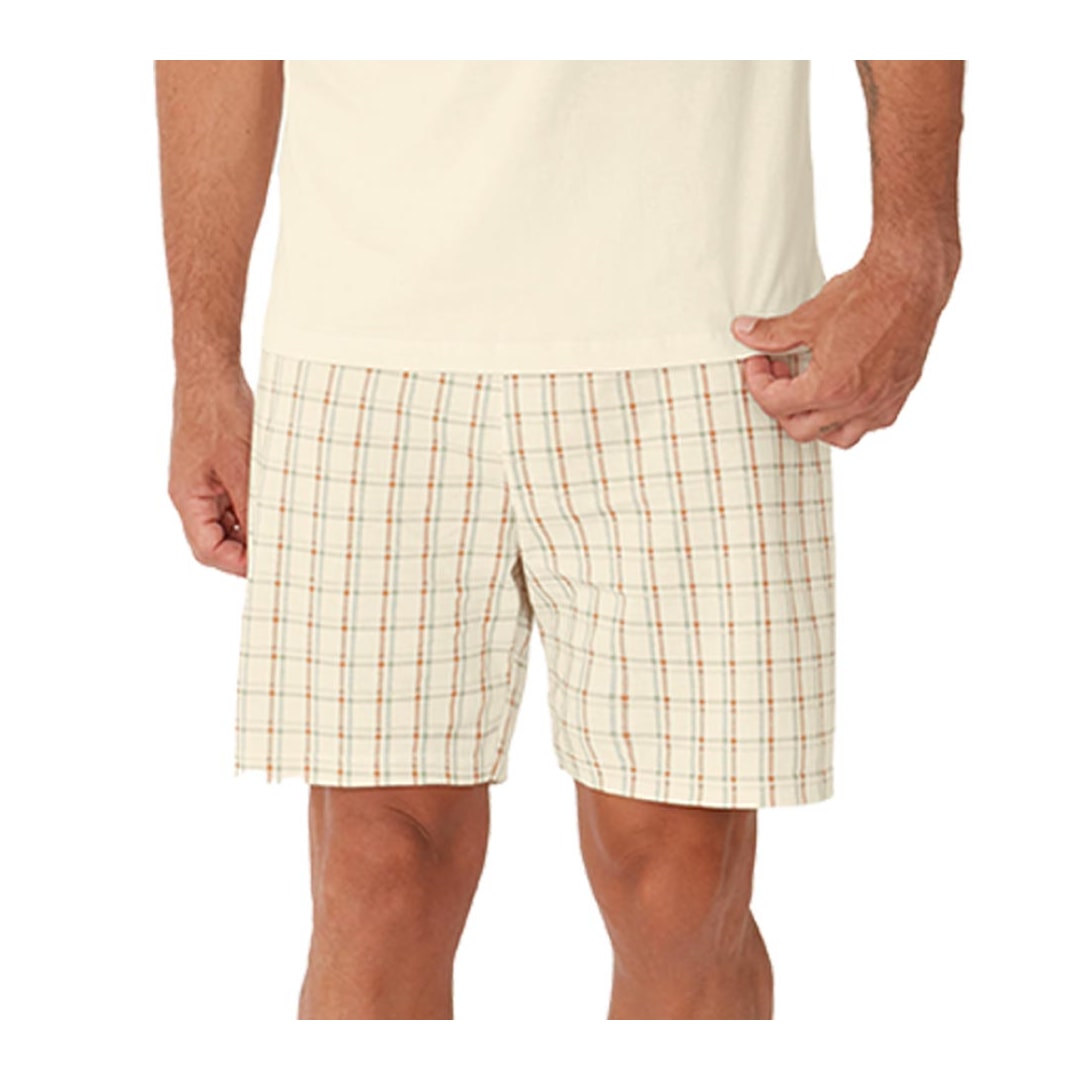 Pijama Malwee De Verão Masculino 130725 Bege Claro Pijama Malwee De Verão Masculino 130725 Bege Claro
