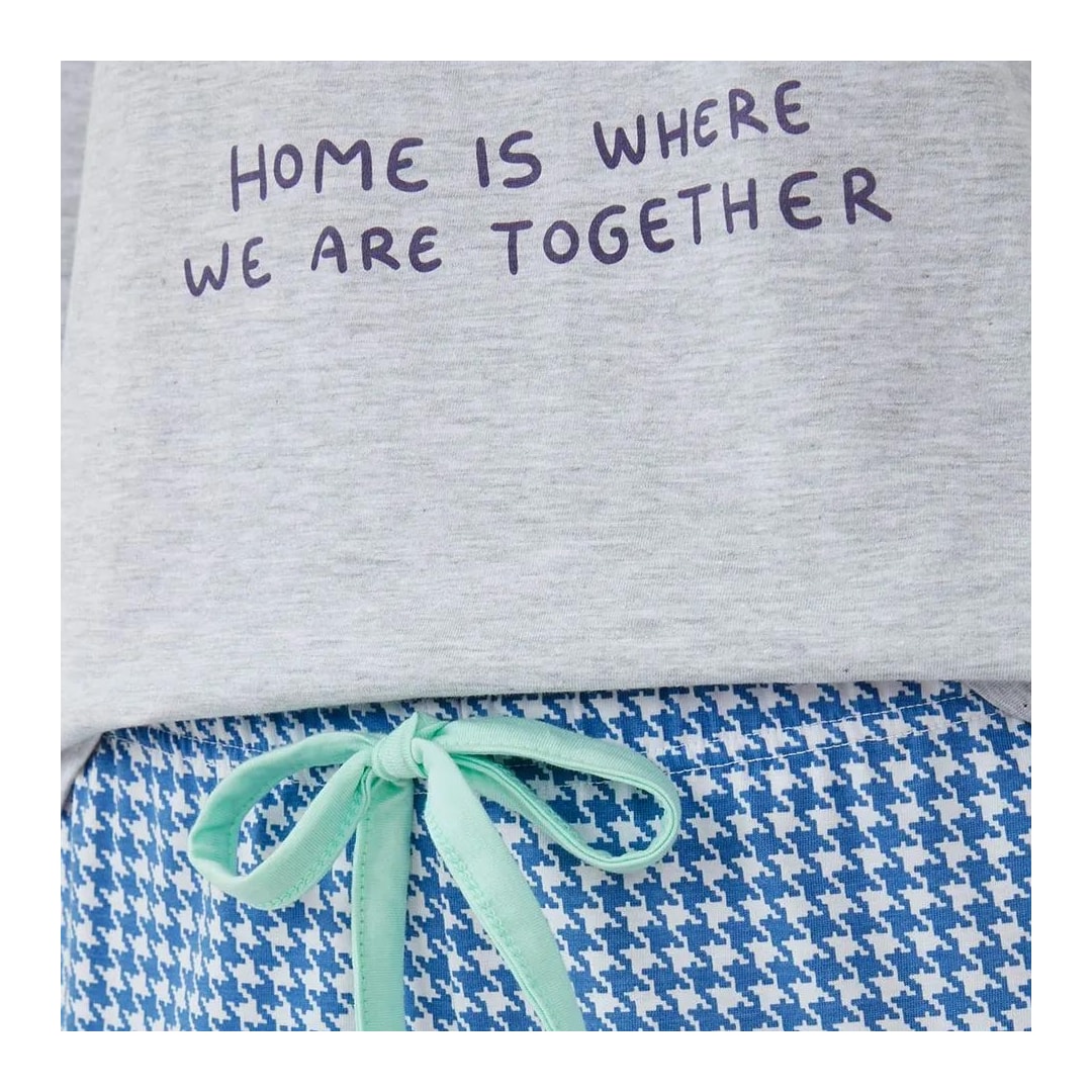 Pijama Malwee Fechado Inverno 126841 Mescla Cinza
