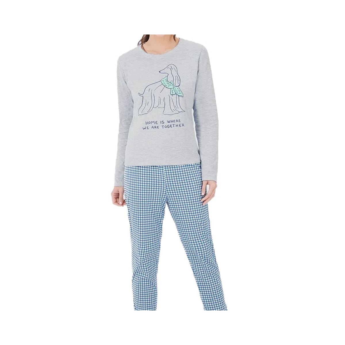 Pijama Malwee Fechado Inverno 126841 Mescla Cinza Pijama Malwee Fechado Inverno 126841 Mescla Cinza