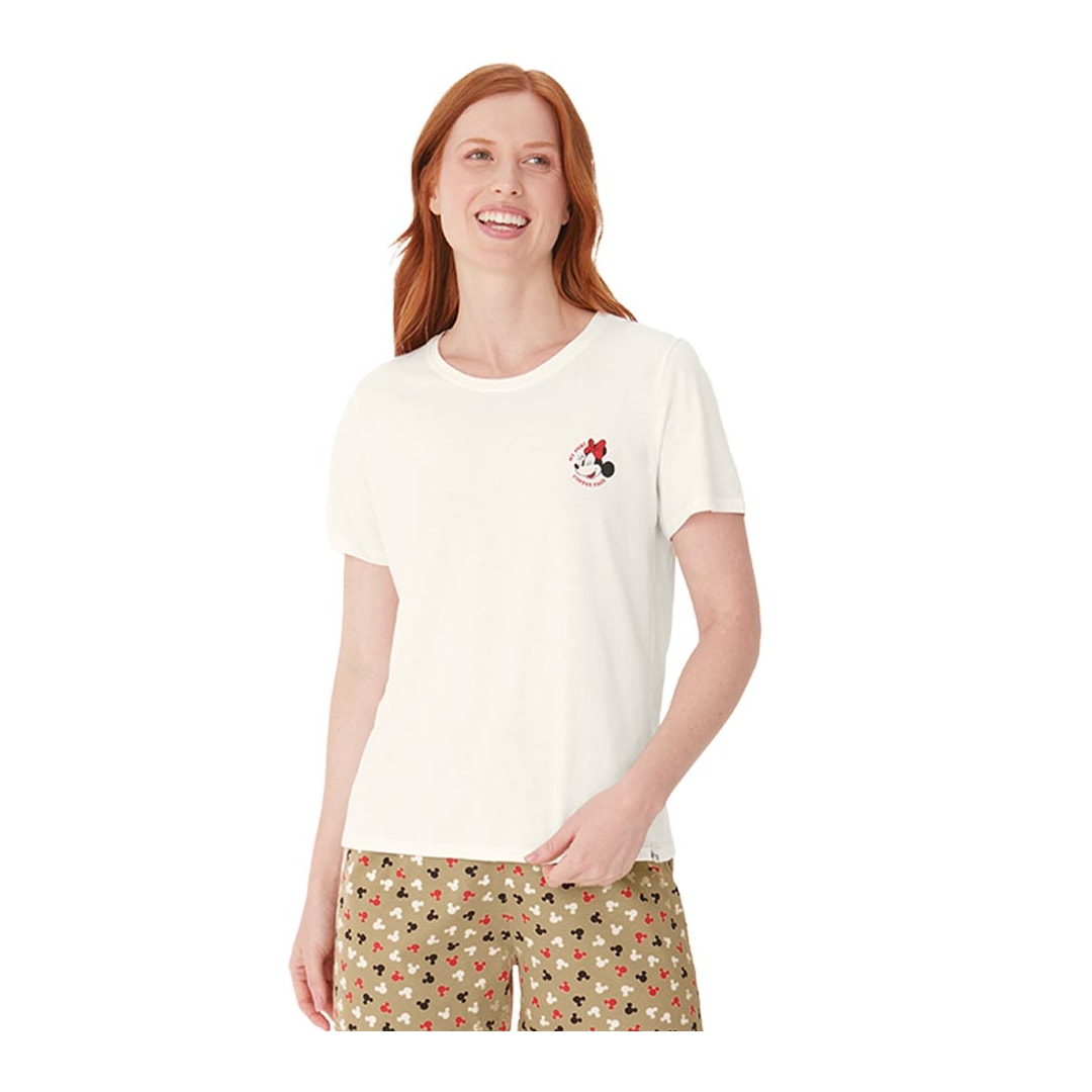 Pijama Malwee Feminino Verão Meia Manga 130779 Creme Pijama Malwee Feminino Verão Meia Manga 130779 Creme