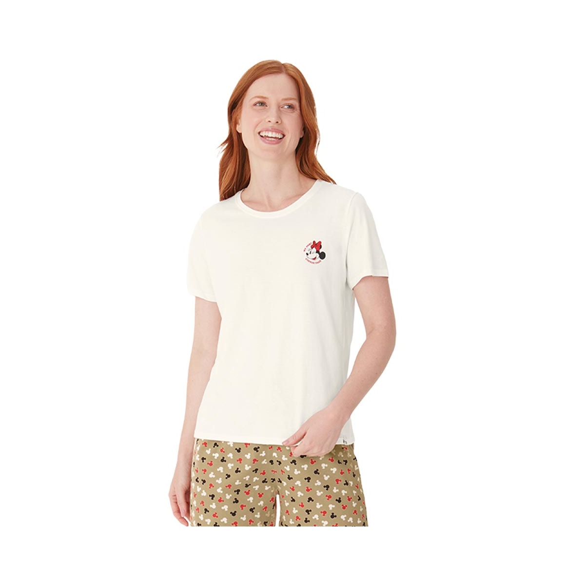 Pijama Malwee Feminino Verão Meia Manga 130779 Creme Pijama Malwee Feminino Verão Meia Manga 130779 Creme