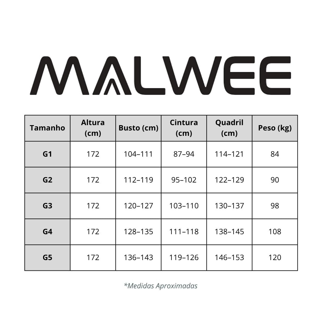 Pijama Malwee Feminino Verão Plus Size 130759 Preto