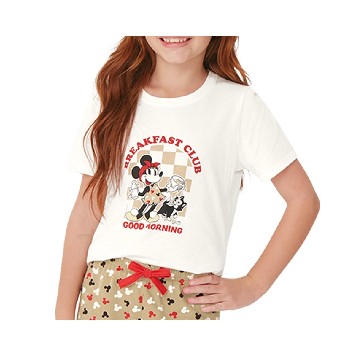 Pijama Malwee Kids Menina Meia Manga 130882 Off White Pijama Malwee Kids Menina Meia Manga 130882 Off White