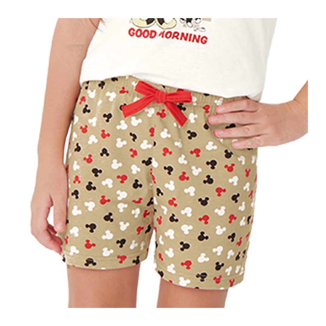 Pijama Malwee Kids Menina Meia Manga 130882 Off White