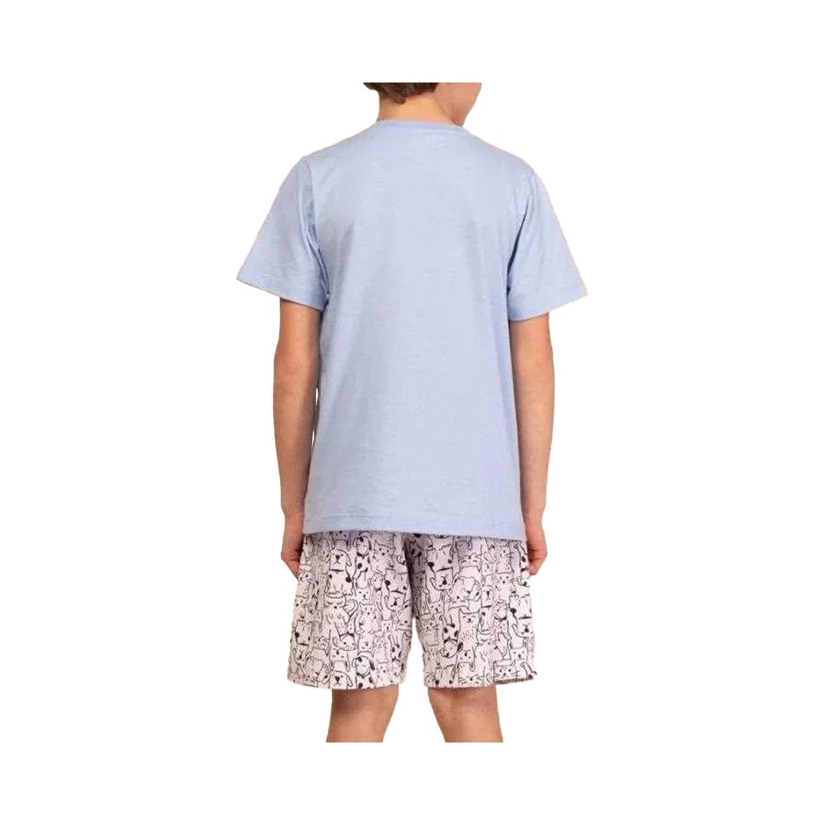 Pijama Mensageiro dos Sonhos Infantil Masculino 0131330 Azul Pijama Mensageiro dos Sonhos Infantil Masculino 0131330 Azul