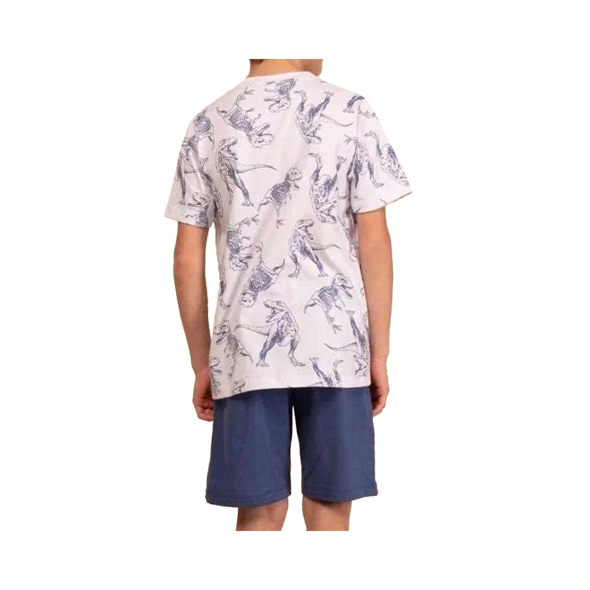 Pijama Mensageiro dos Sonhos Infantil Masculino 0131377 Azul/Branco
